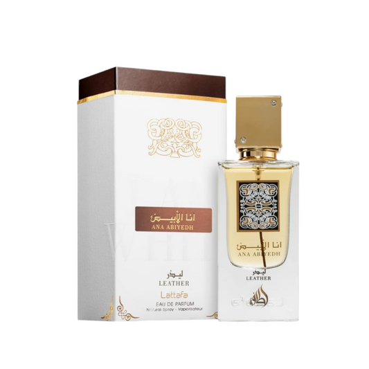 Lattafa Ana Abiyedh Leather - Decant