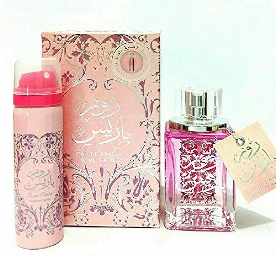 Ard Al Zaafaran Rose Paris with deo spray