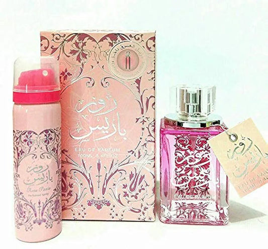 Ard Al Zaafaran Rose Paris with deo spray